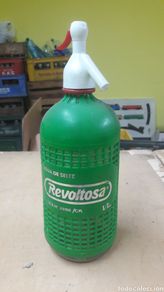 Antique bottles: Sifón La Revoltosa embotellada en Lugo